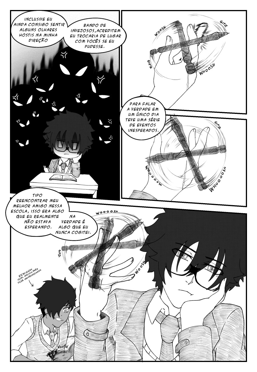 Living In The Moment Extra: não posso chamar atenção. 第3页