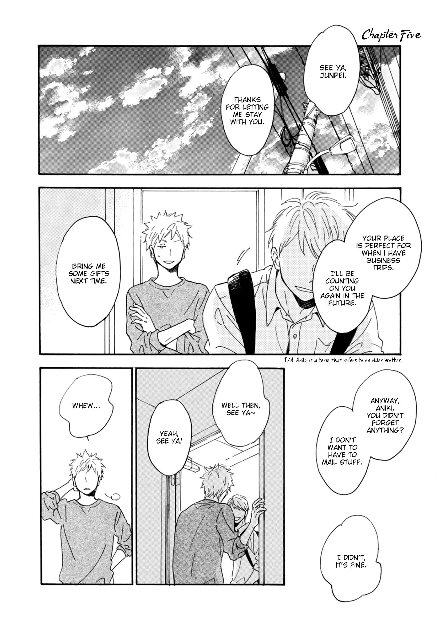 Futari no Lion Vol. 1 Ch. 5 第1页