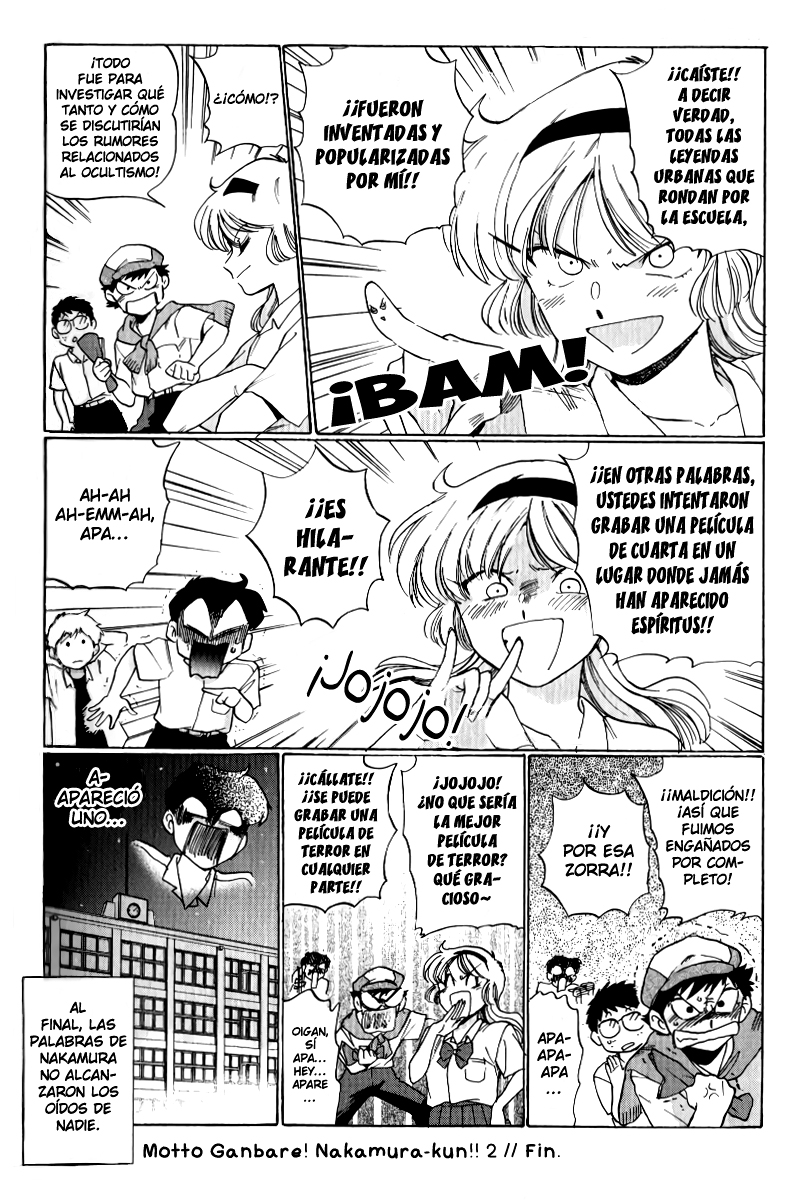 Motto Ganbare! Nakamura-kun!! ¿Historias de fantasmas en la escuela? 第16页