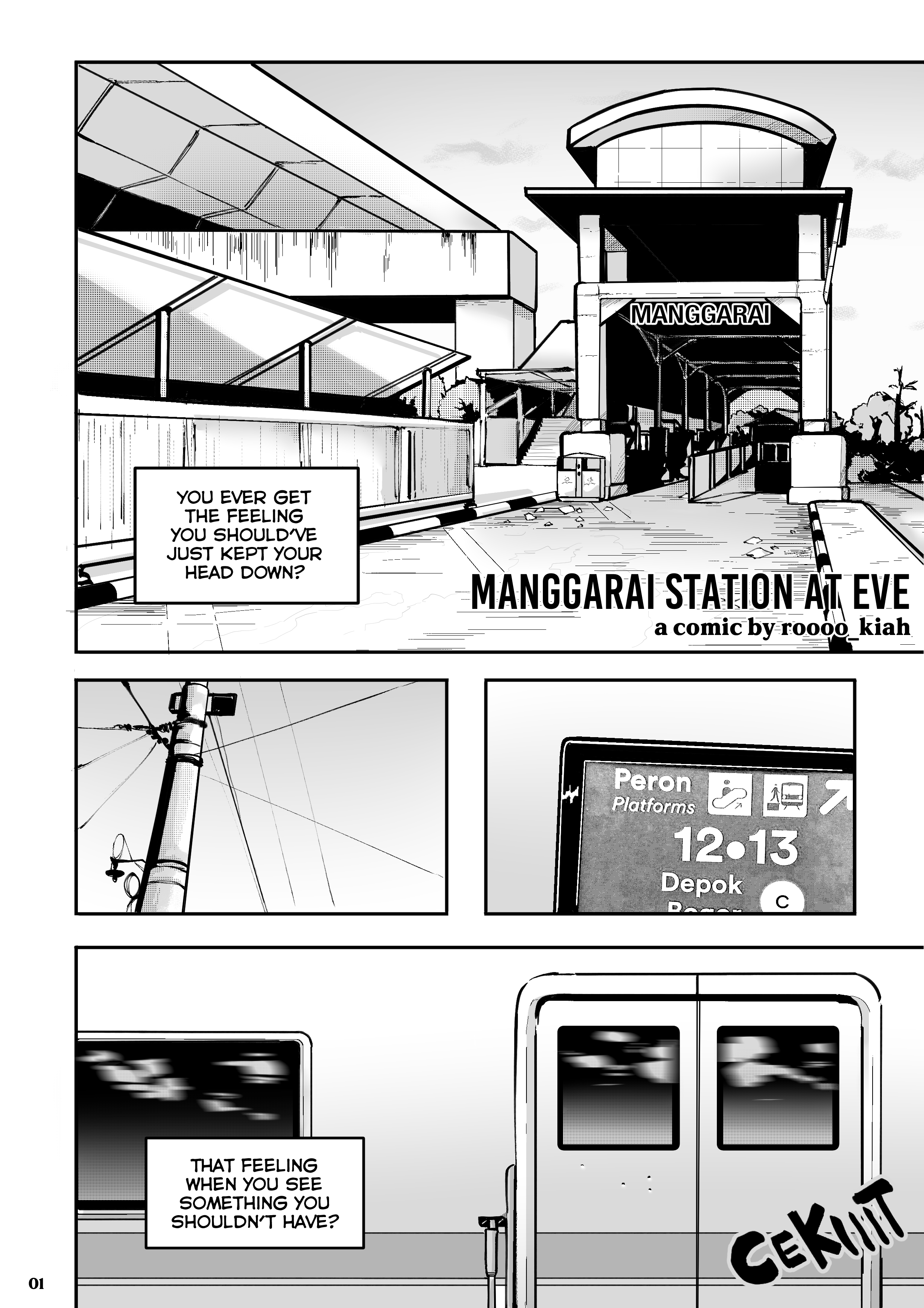Manggarai Station At Eve 第1页