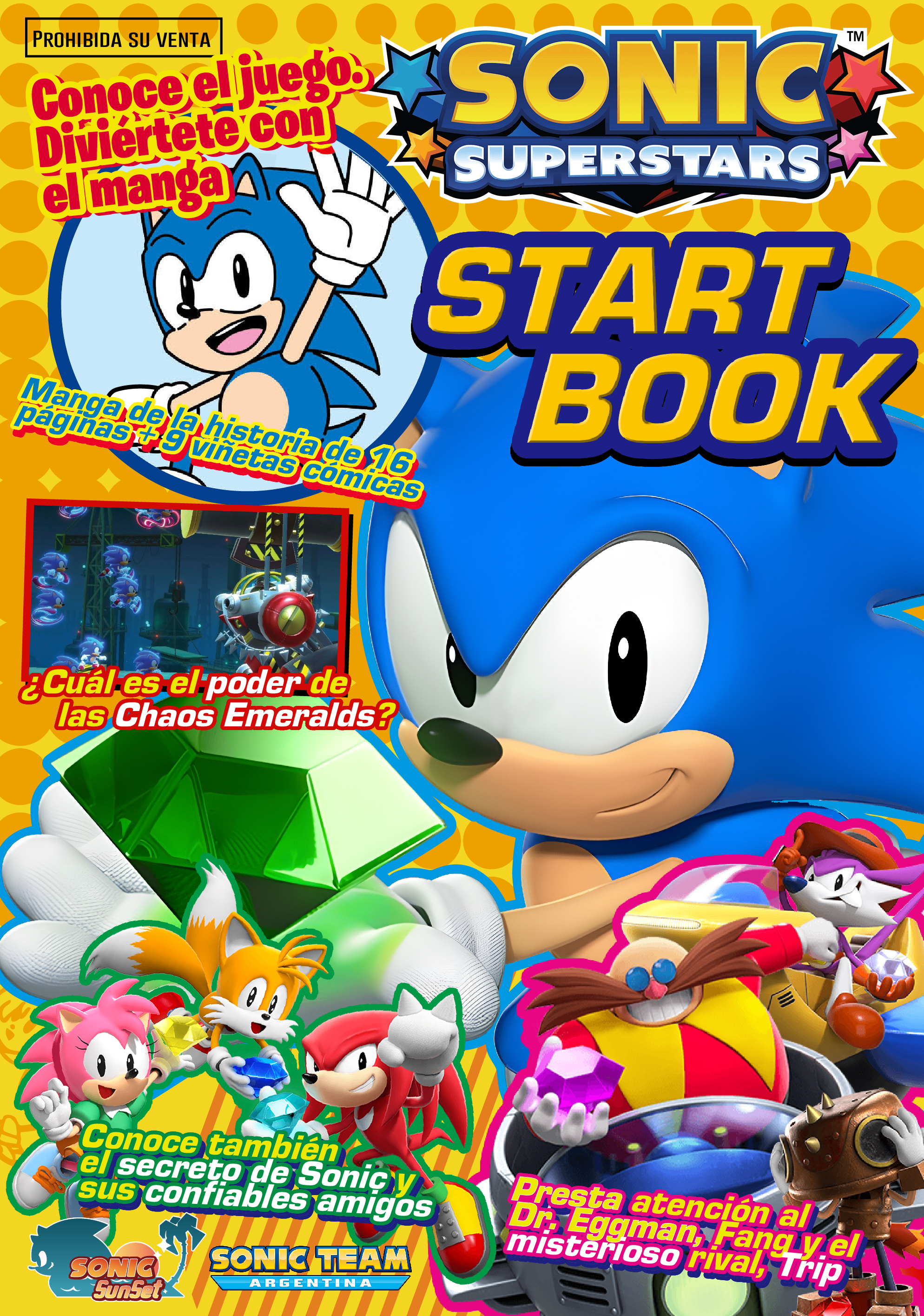 Sonic Superstars Starter Book 第1页