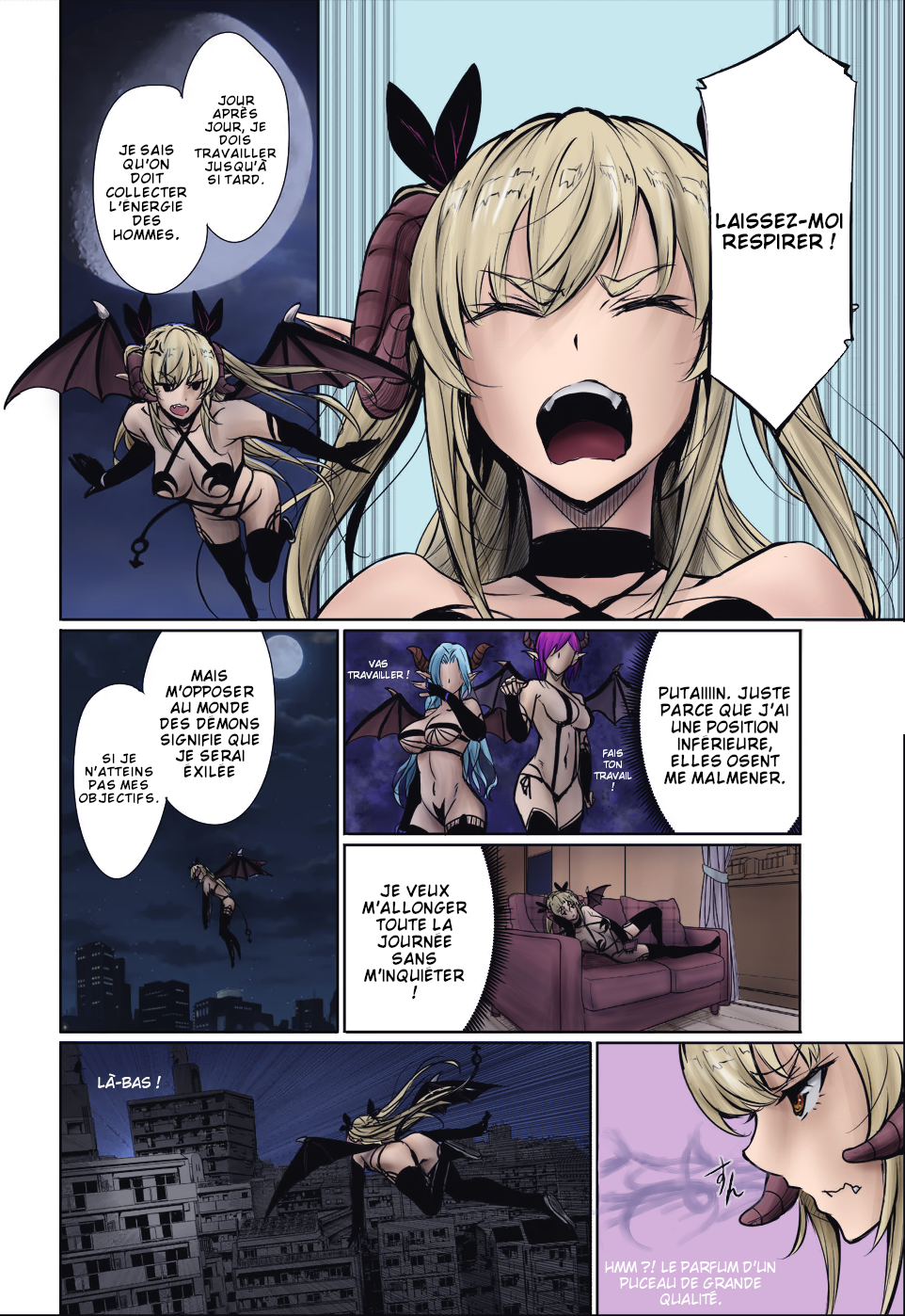 Shachiku Succubus no Hanashi (Fan Colored) 第3页