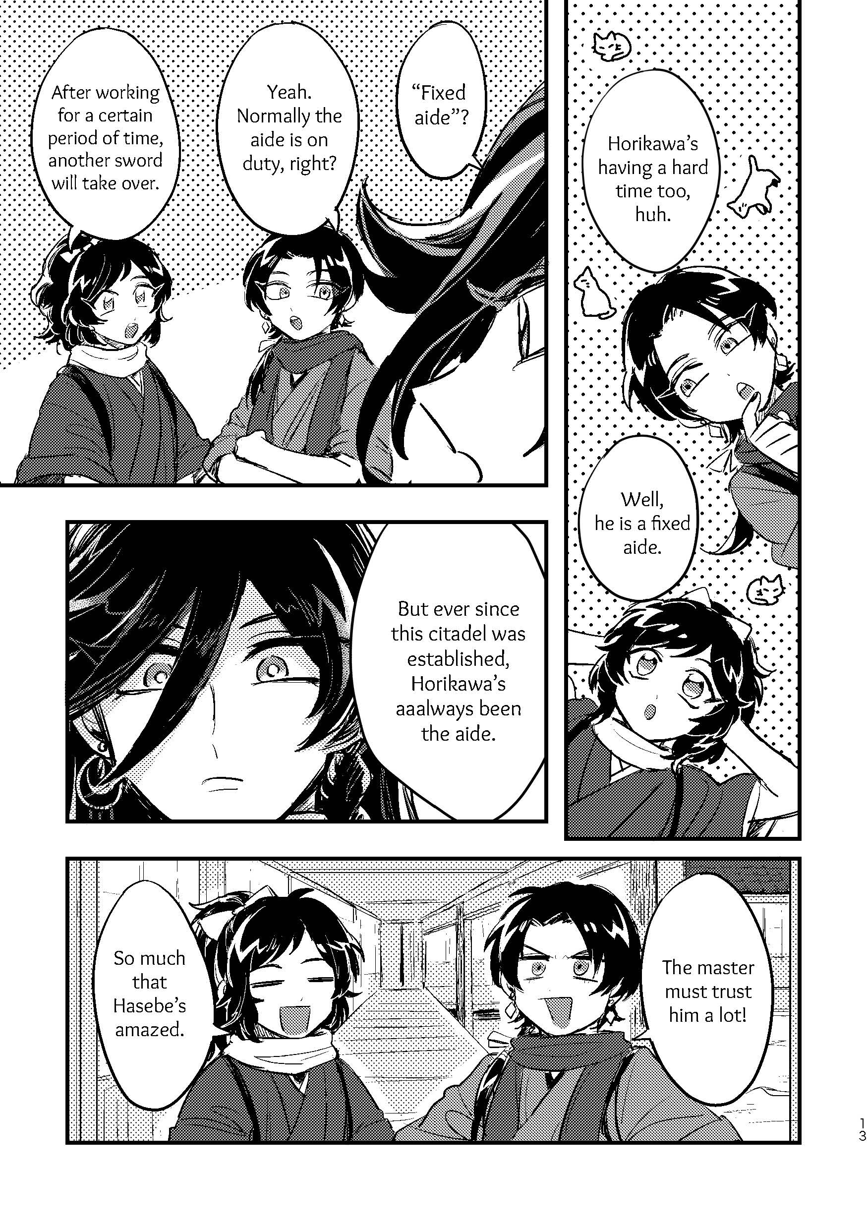 Touken Ranbu - Ashita no Chikai Oneshot 第11页