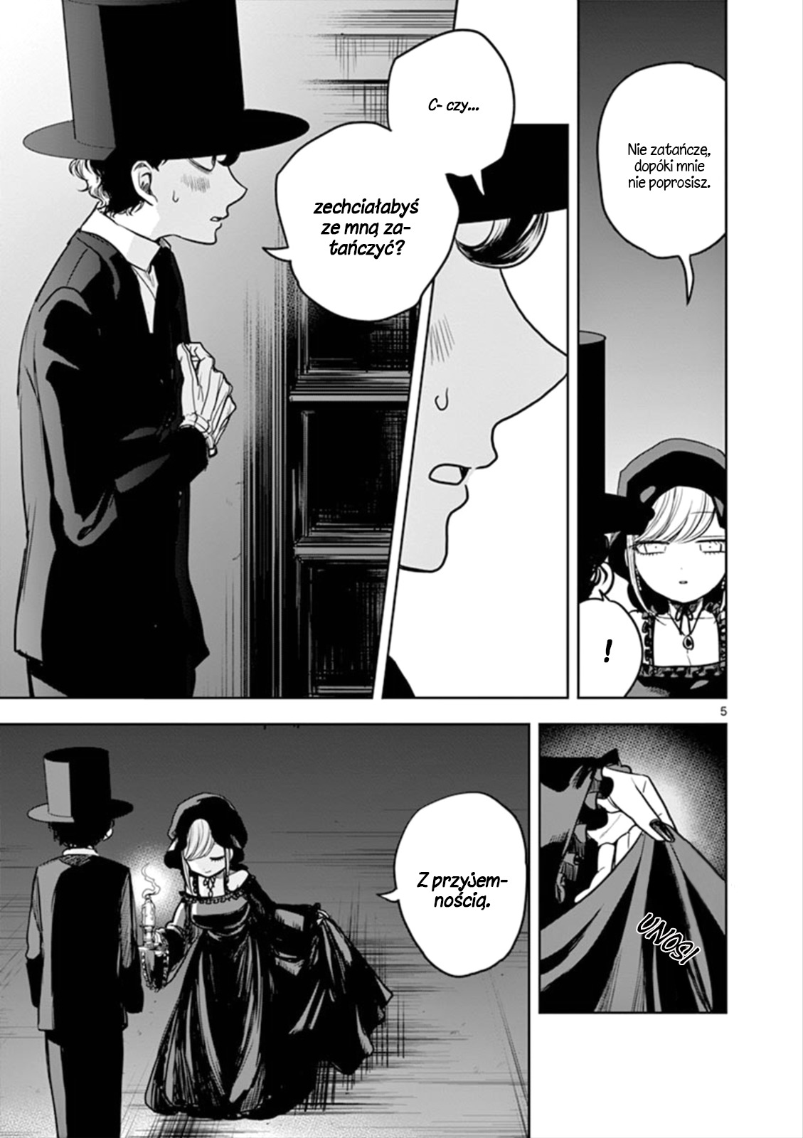 Shinigami Bocchan to Kuro Maid Taniec 第6页