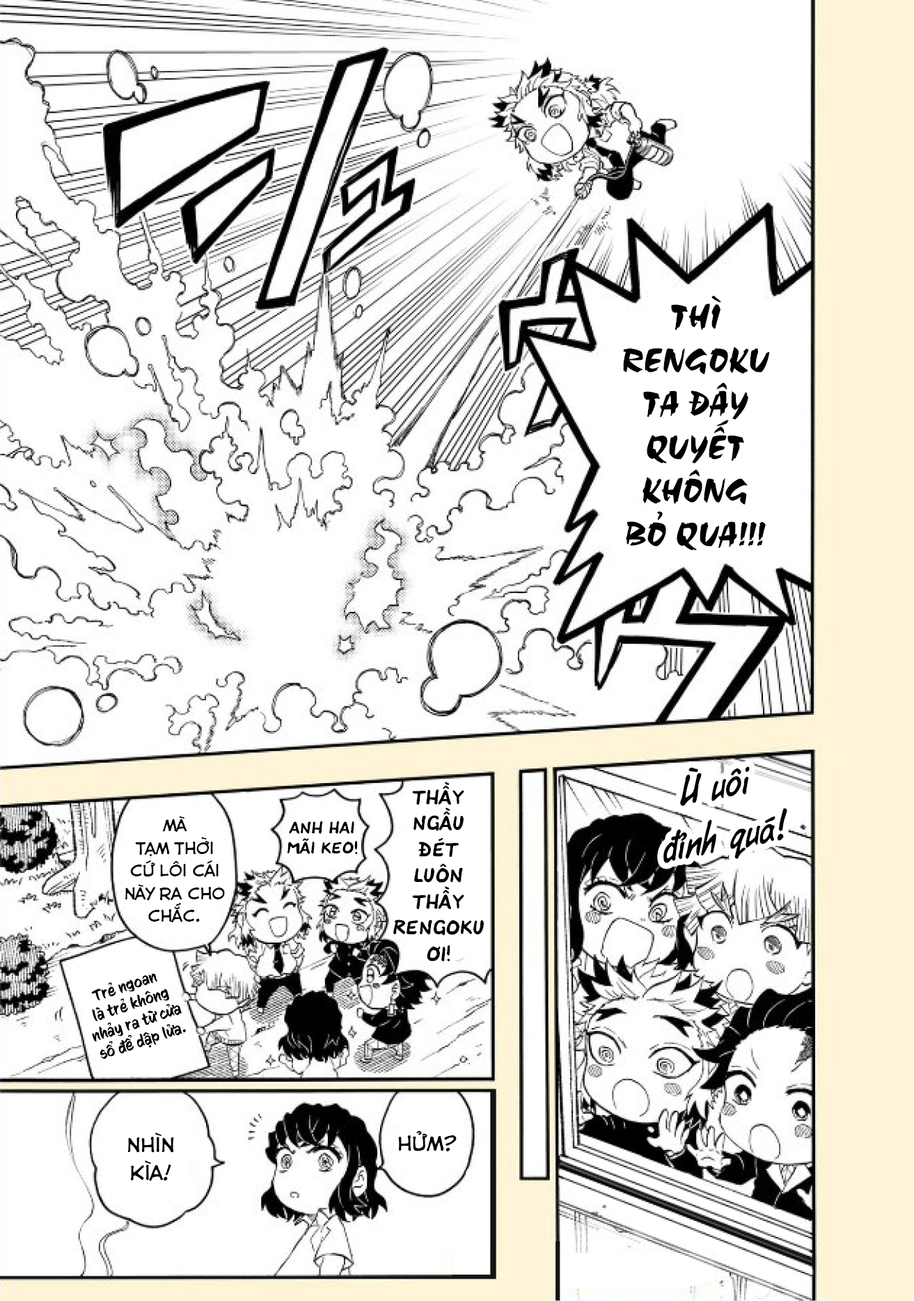 Kimetsu no Yaiba - Kimetsu Gakuen! Complete Focus Drill Hơi thở của Lửa 第11页