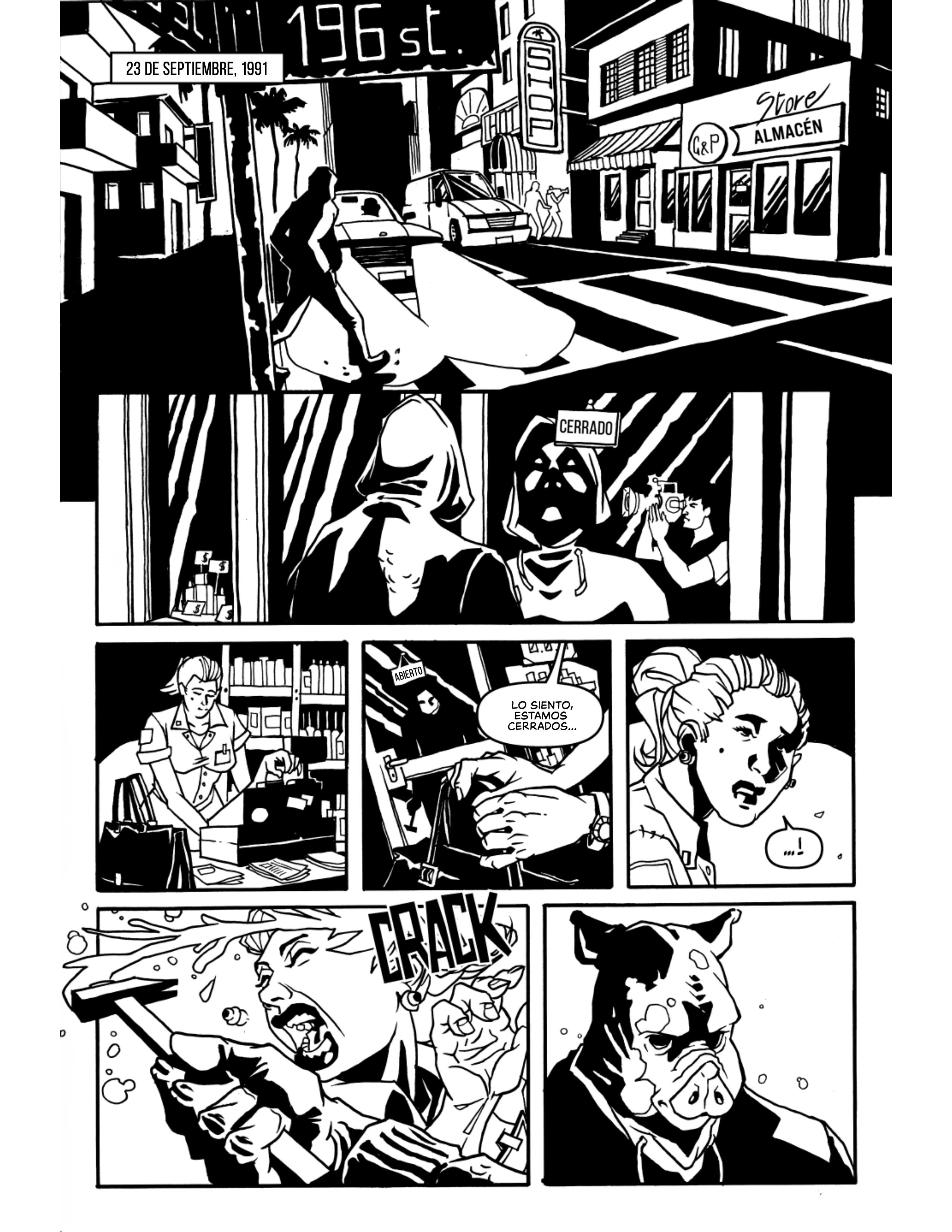 Hotline Miami 2 - Wrong Number Digital Comic El animal de la medianoche 第3页