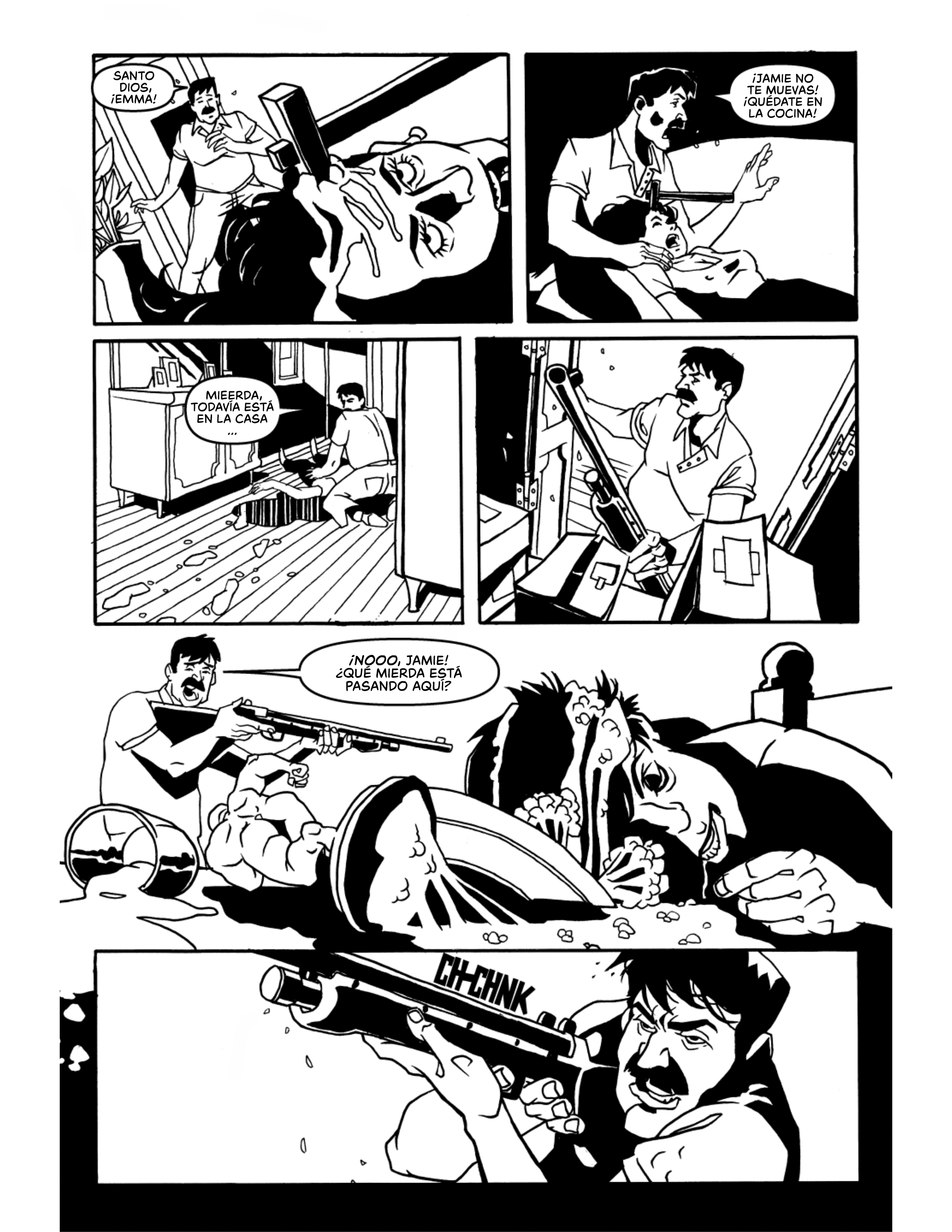Hotline Miami 2 - Wrong Number Digital Comic El animal de la medianoche 第6页