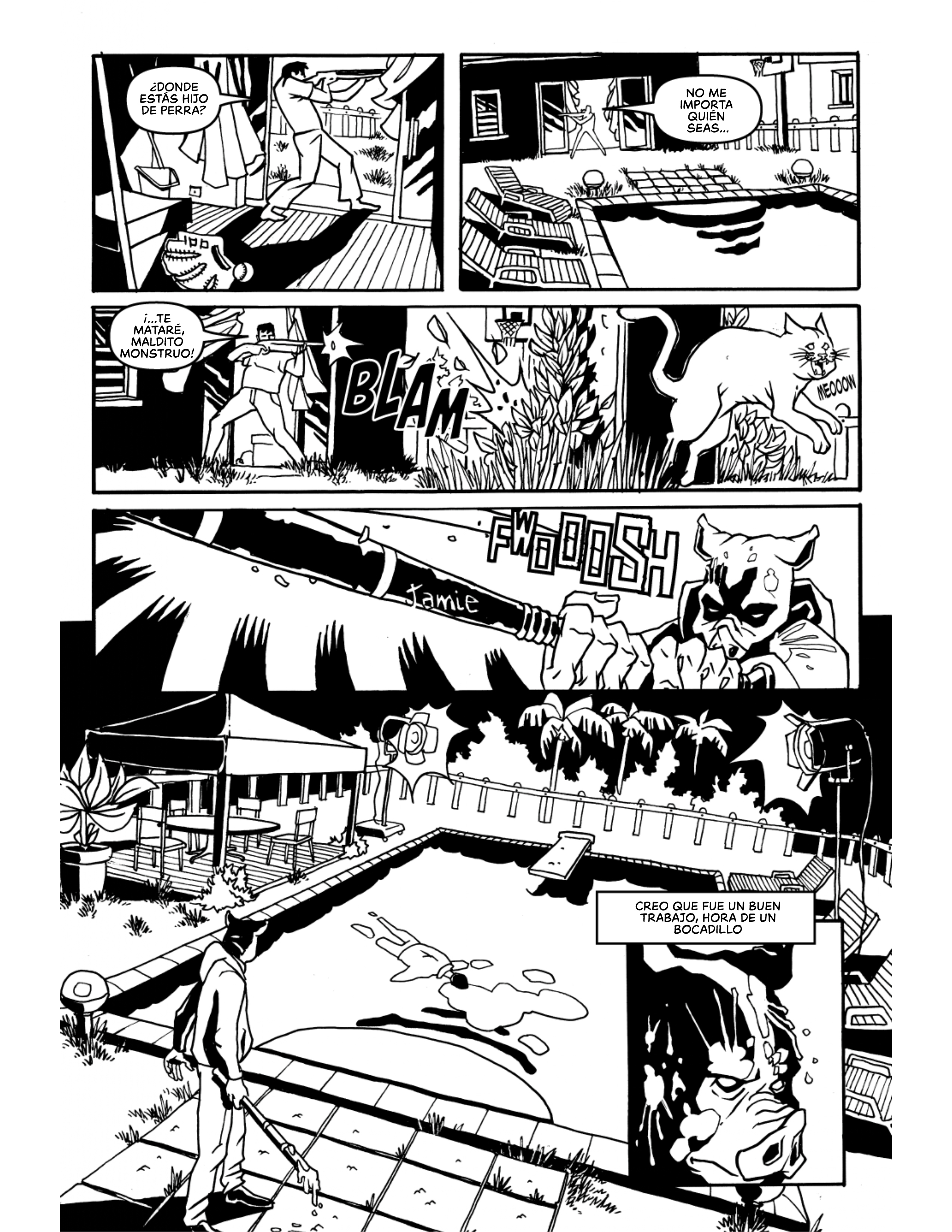 Hotline Miami 2 - Wrong Number Digital Comic El animal de la medianoche 第7页