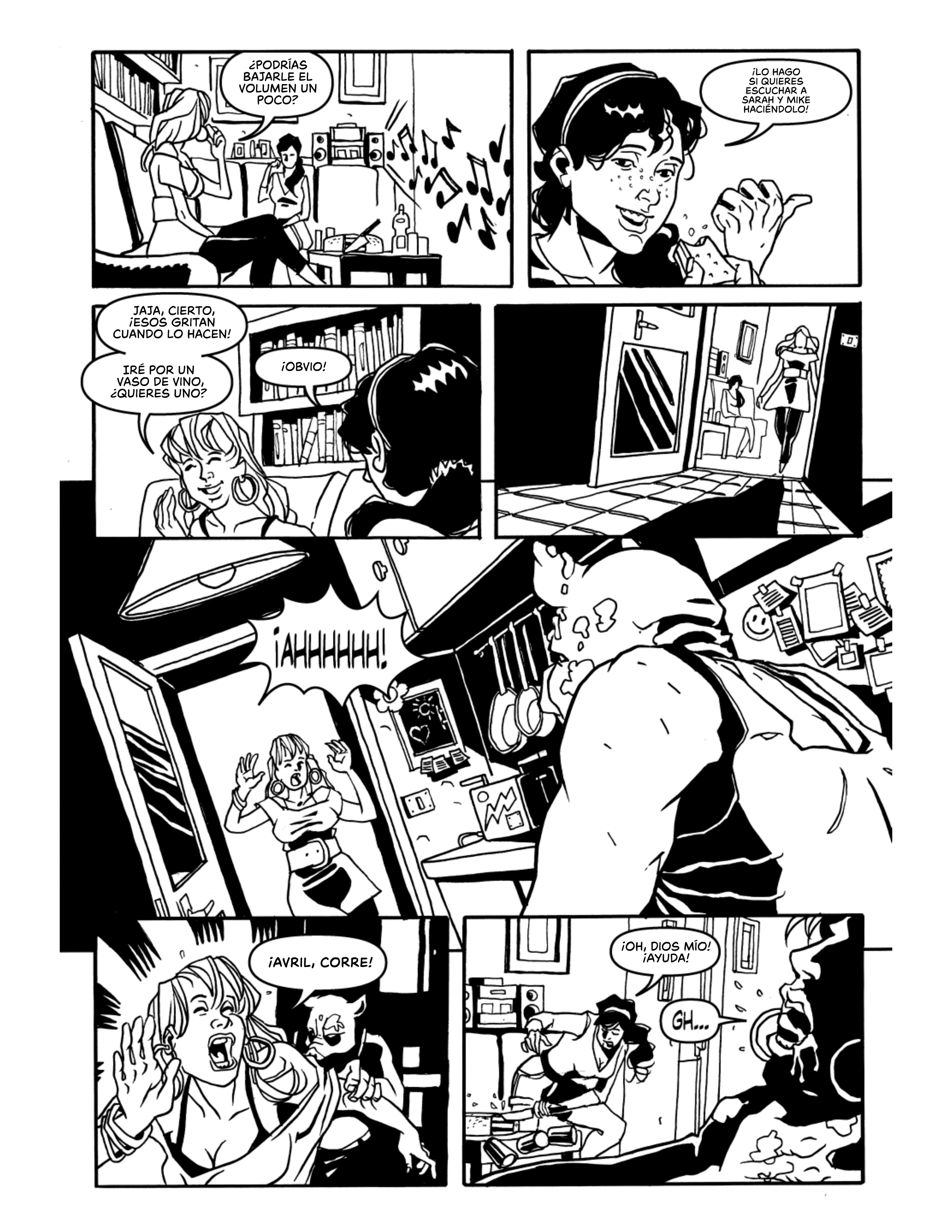 Hotline Miami 2 - Wrong Number Digital Comic El animal de la medianoche 第9页