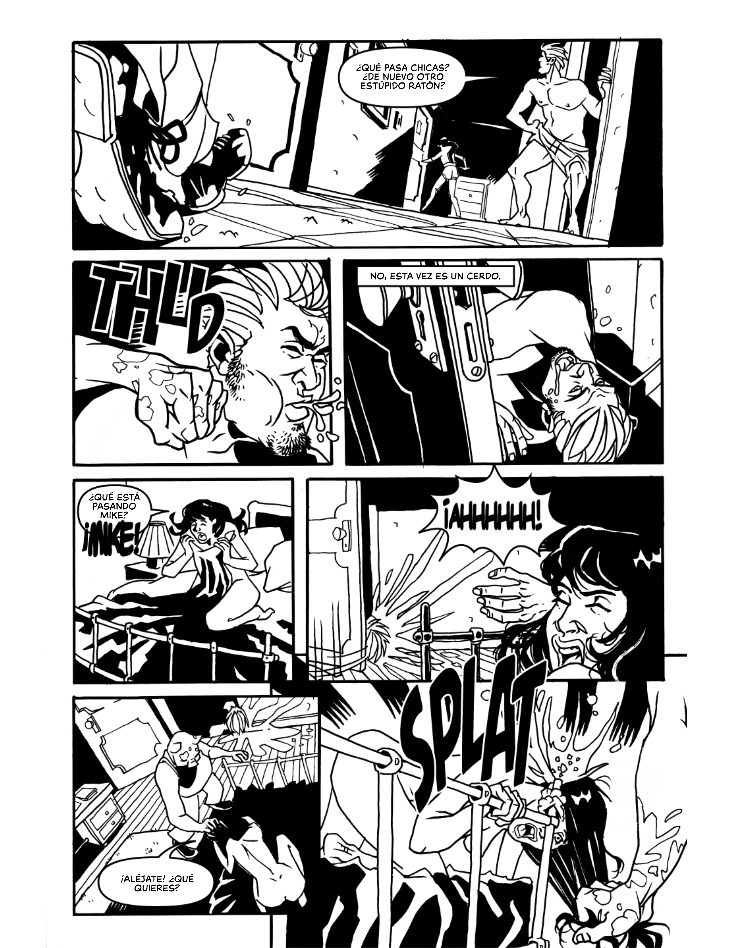 Hotline Miami 2 - Wrong Number Digital Comic El animal de la medianoche 第10页