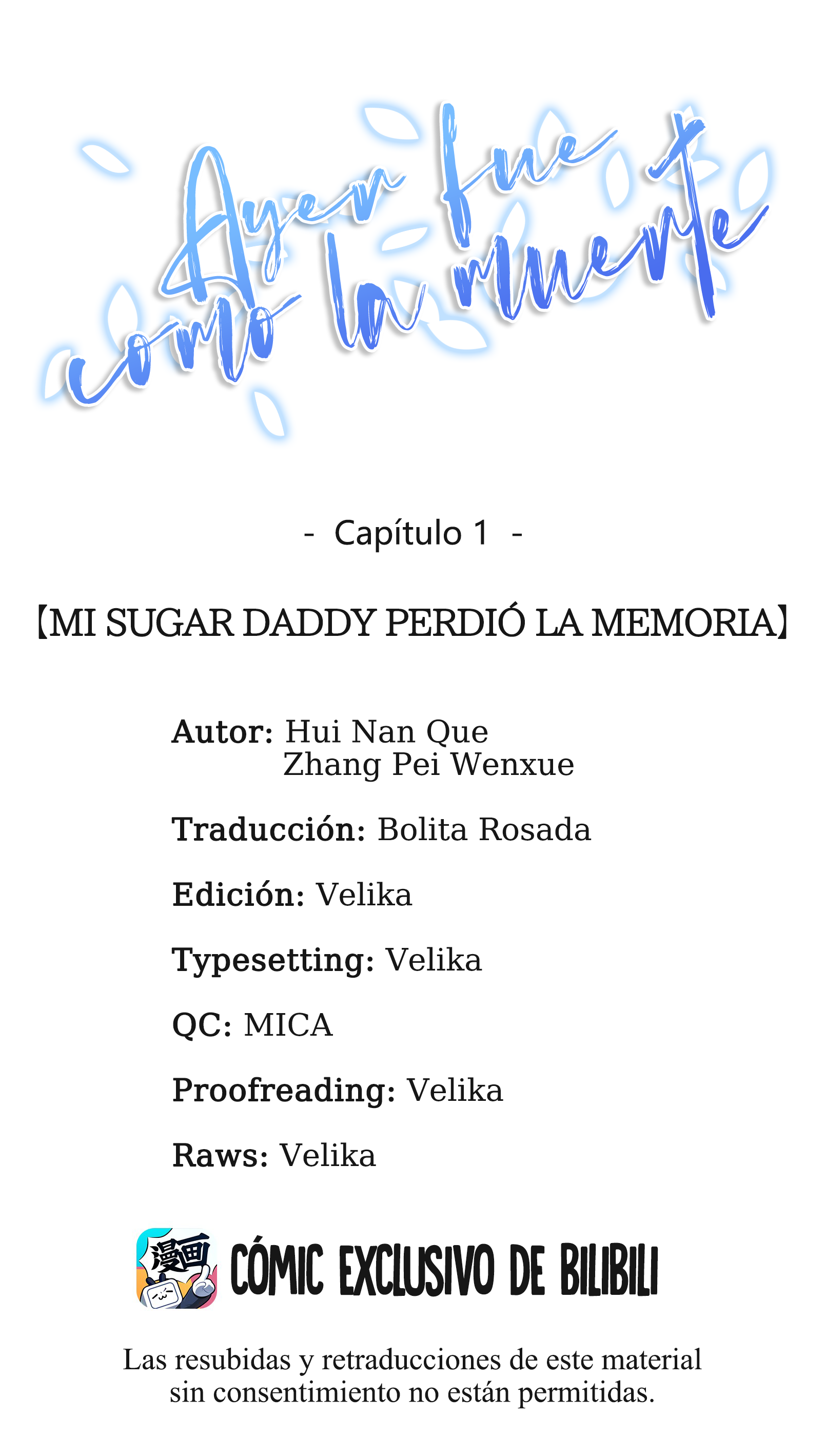 Yesterday was like Death MI SUGAR DADDY HA PERDIDO LA MEMORIA 第6页
