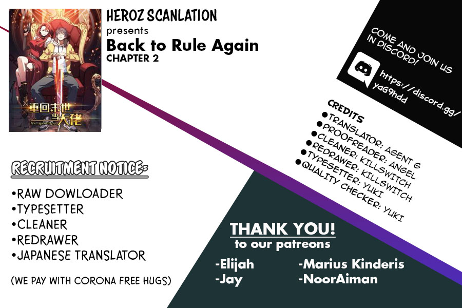 Back to Rule Again End of The World 第1页