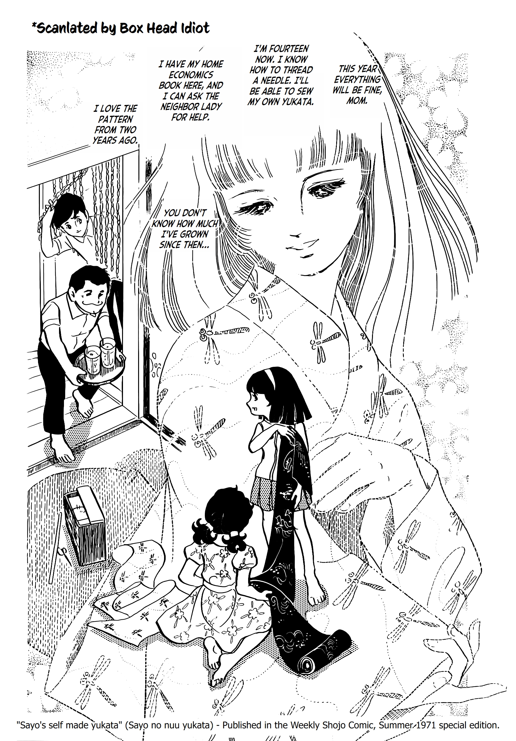 Sayo's Self Made Yukata Oneshot 第16页