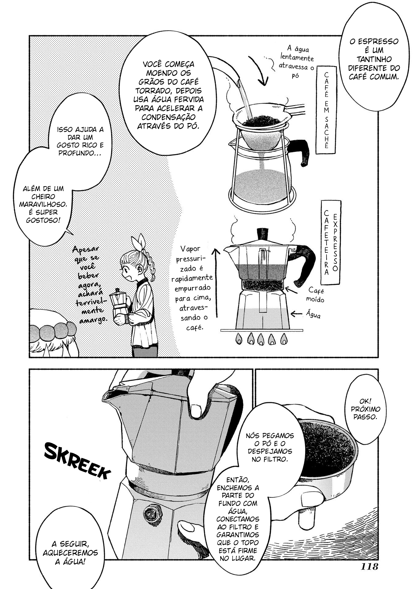 Owari Nochi, Asanagi Kurashi. Embriaguez e uma simples cafeteira moka 第15页