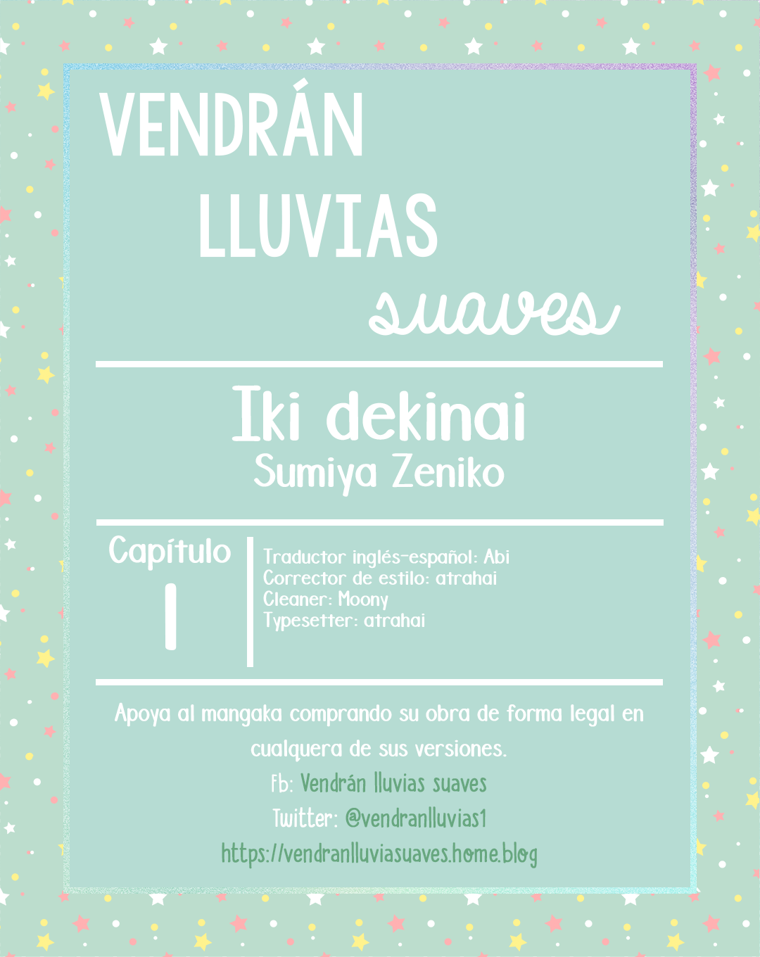 Iki Dekinai no wa Kimi no Sei Un tipo que me desagrada 第1页