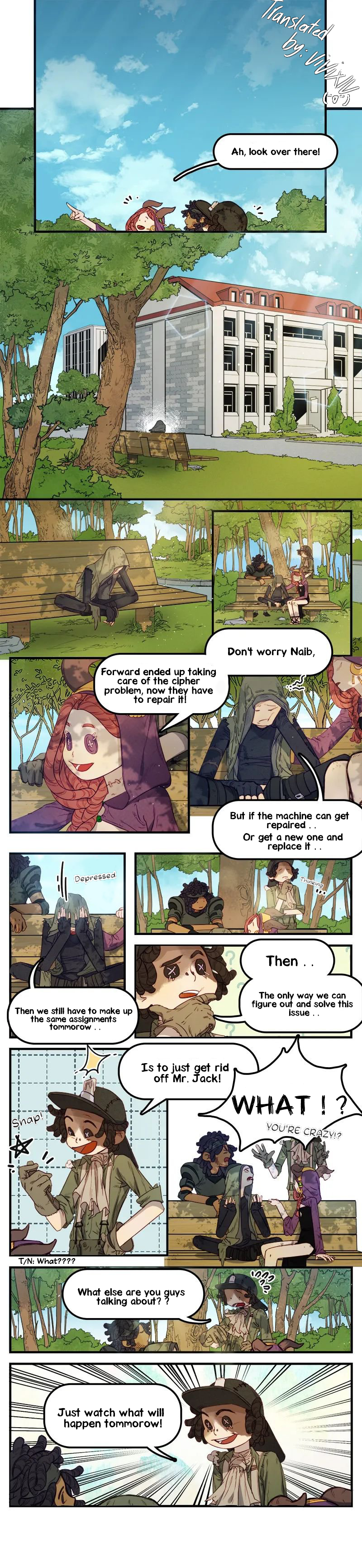 Identity V academy The students' counterattack 第1页