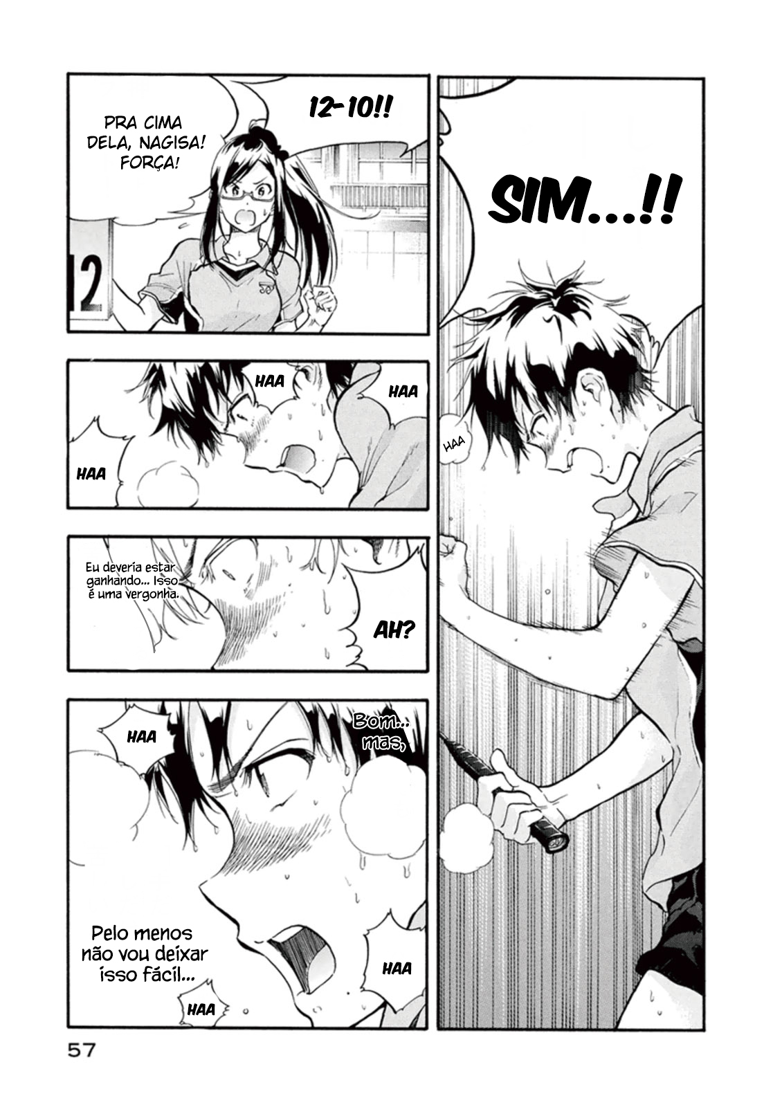 Hanebado! Está é a Minha Amiga De Infância, Ayano Hanesaki 第57页