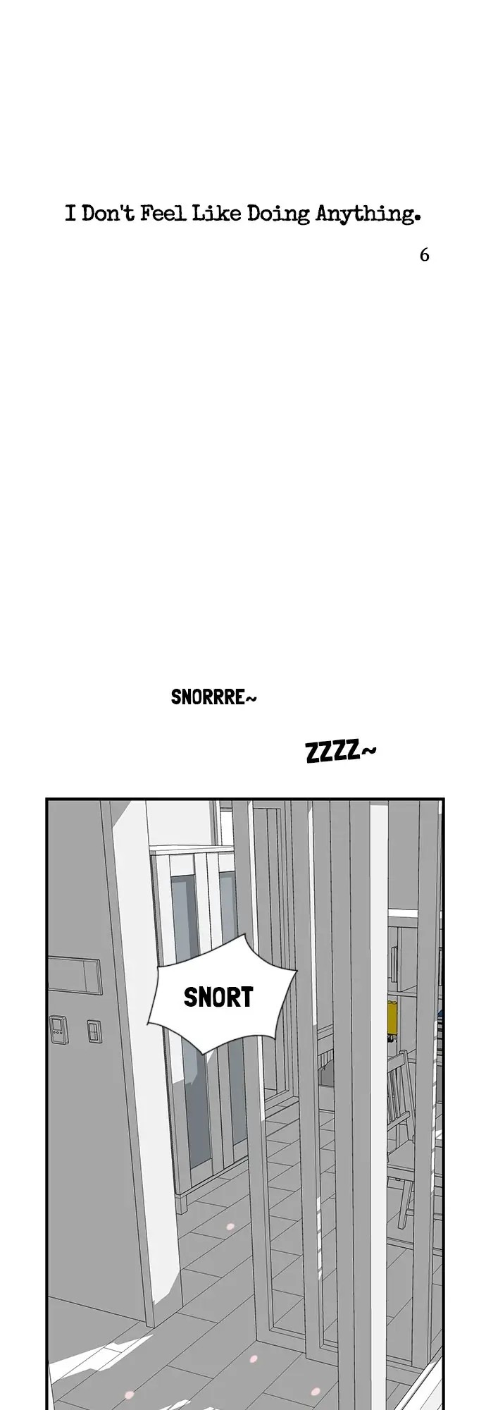 I Don't Feel Like Doing Anything Chapter 6 第1页