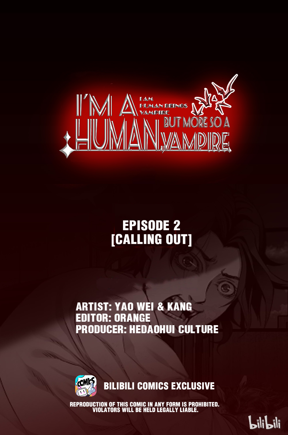I’m a Human, but More So a Vampire Calling Out 第1页