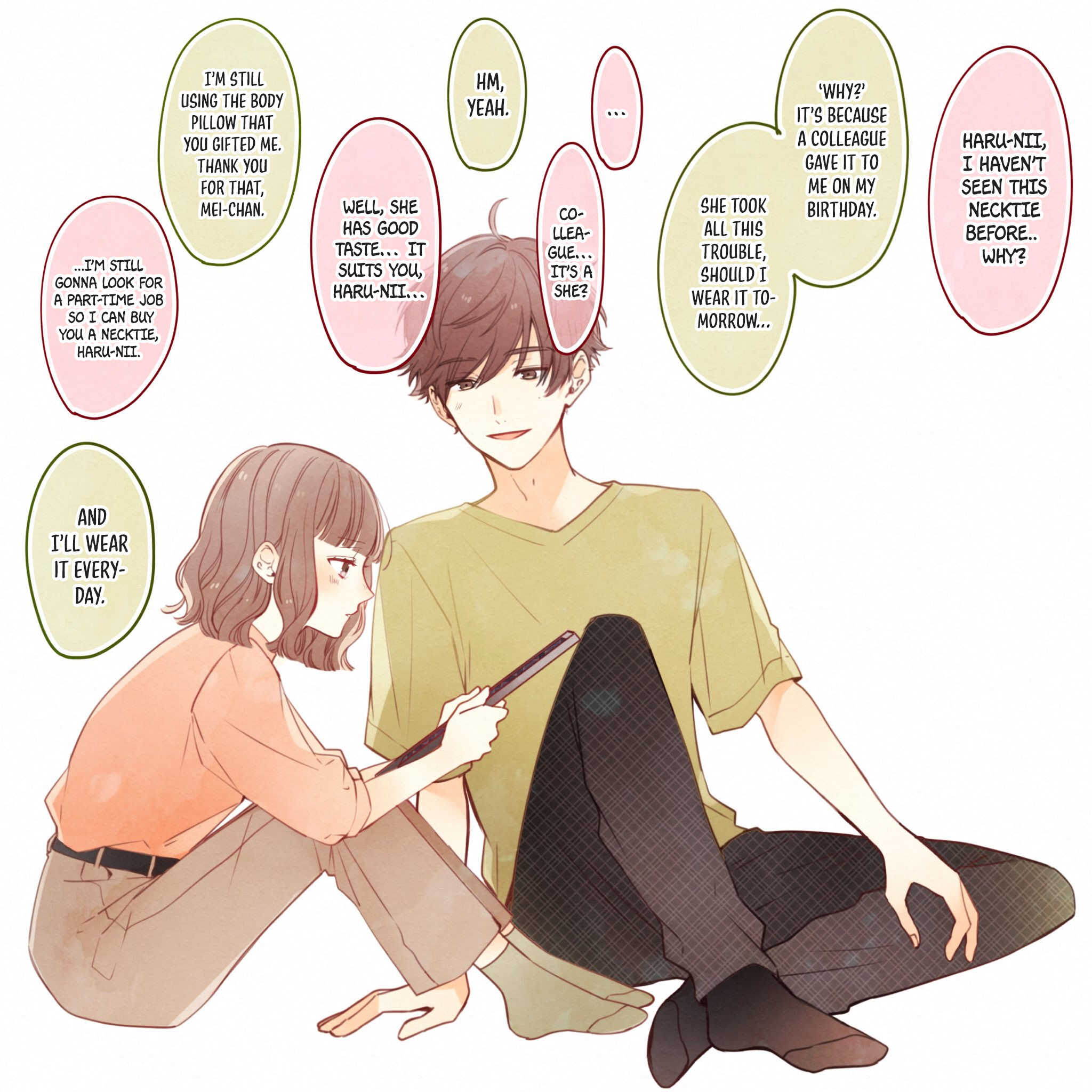 Haru x Mei I get jealous because I like you. 第3页