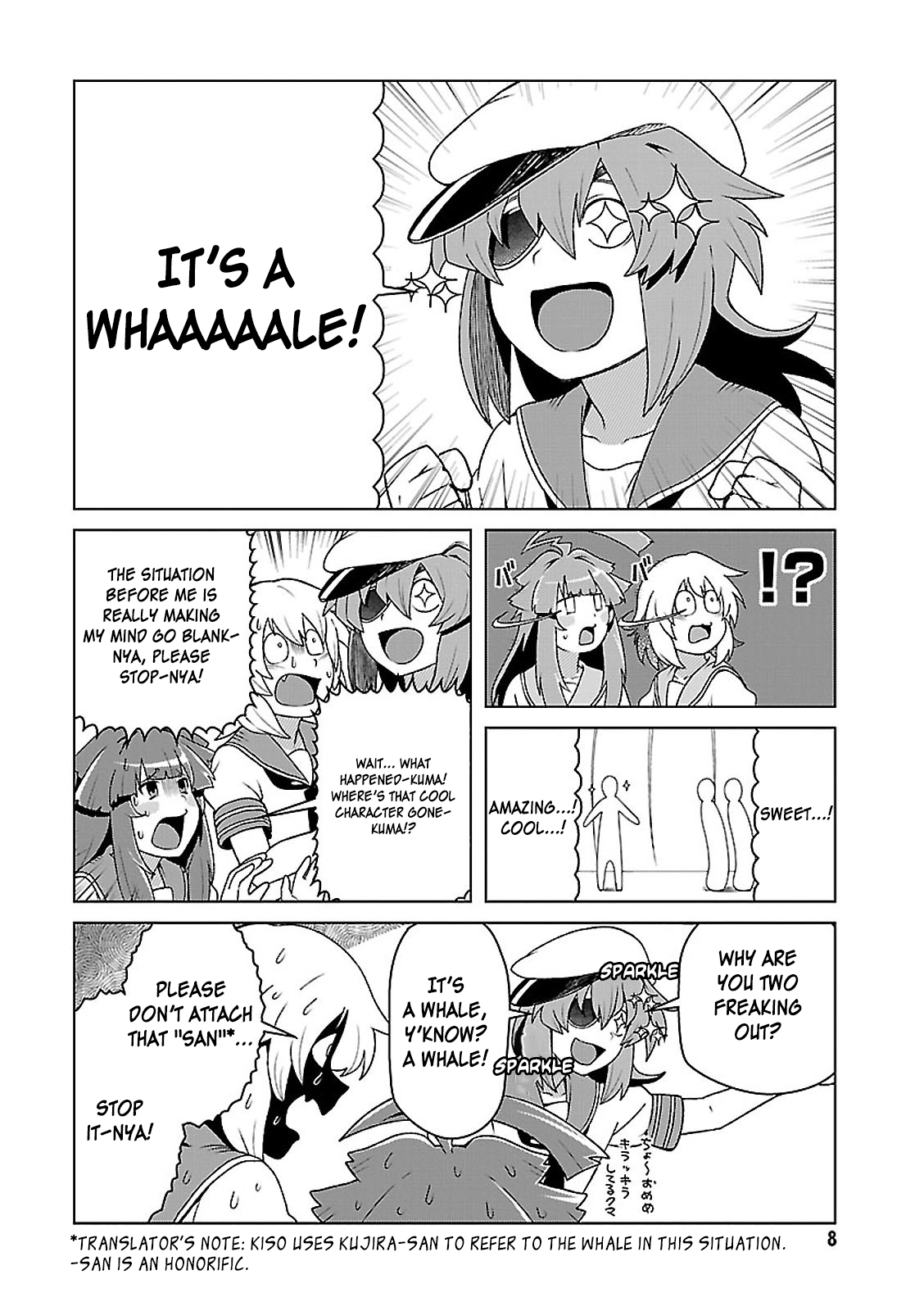 Kantai Collection - Comic a la Carte - Maizuru Chinjufu Hen Kuma-class and Whale 第4页