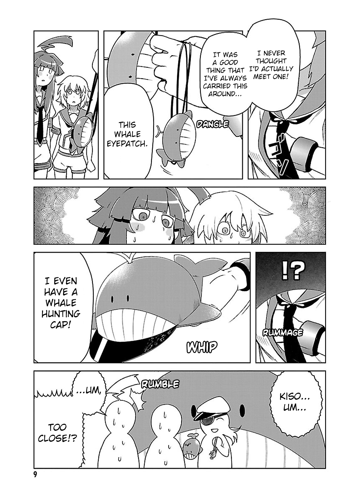 Kantai Collection - Comic a la Carte - Maizuru Chinjufu Hen Kuma-class and Whale 第5页