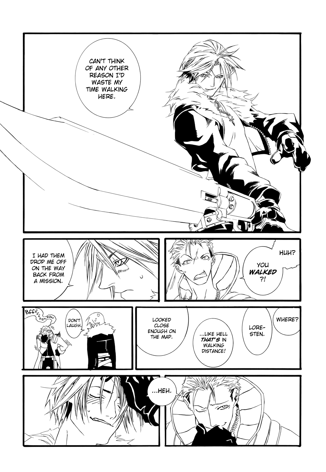 Final Fantasy - The F (Doujinshi) Final Fantasy VIII - Fragile I 第9页