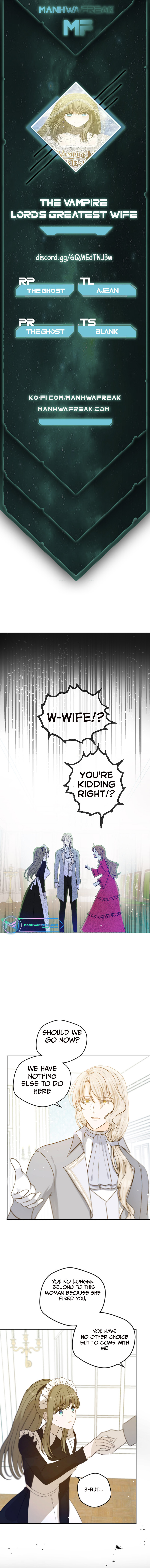 The Vampire Lord's Greatest Wife Vol. 1 Ch. 2 第1页