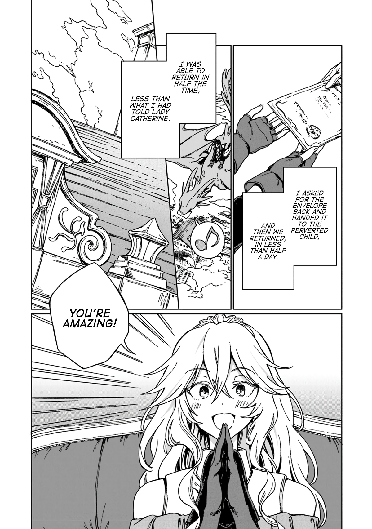 S-kyuu Guild wo Tsuihousareta kedo, Jitsu wa Ore dake Dragon no Kotoba ga Wakaru no de, Kidzuita Toki ni wa Ryuu Kishi no Chouten wo Kiwametemashita. Vol. 1 Ch. 2 第27页