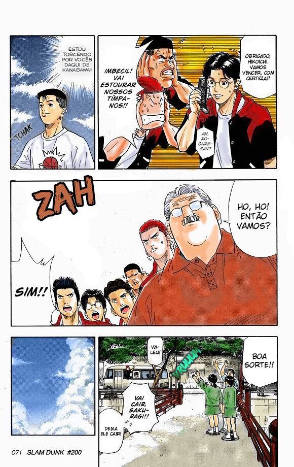 Slam Dunk! (Fan Colored) Toyotama Rank A e Shohoku Rank C 第8页
