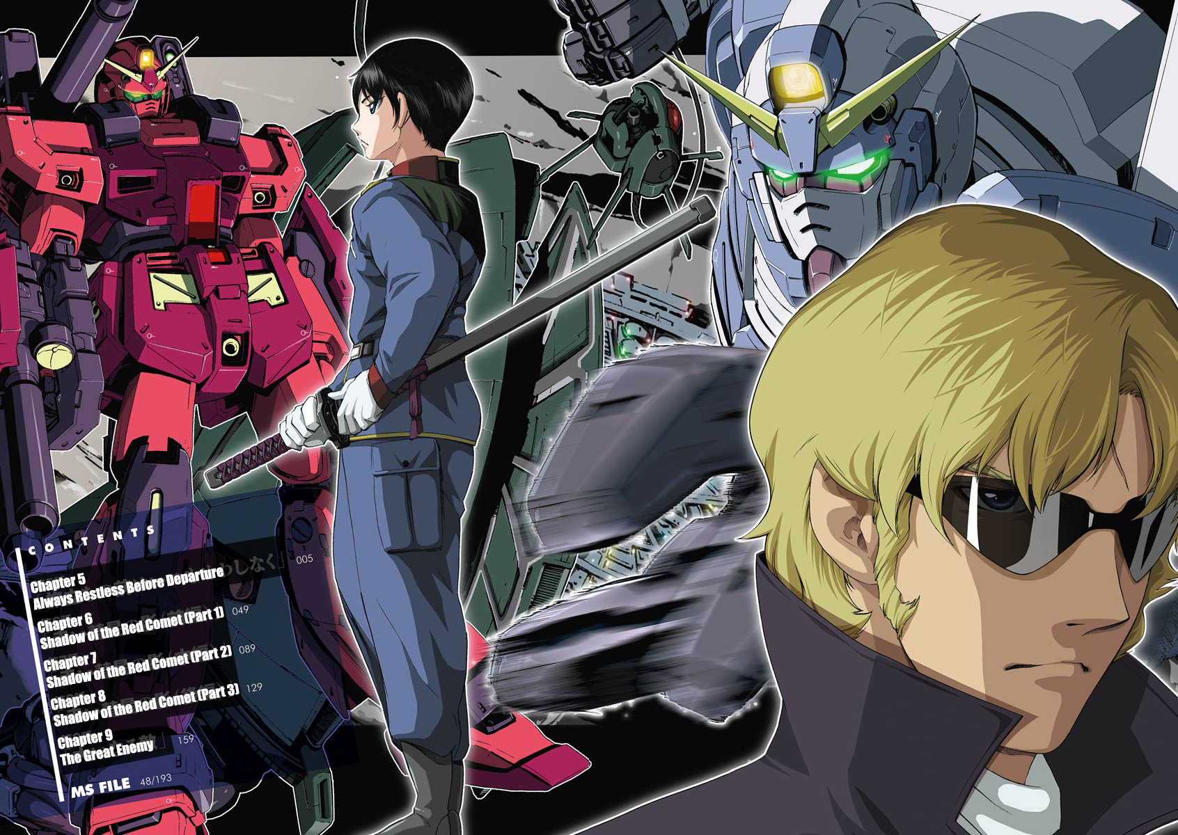Mobile Suit Gundam Katana Always Restless Before Departure 第2页