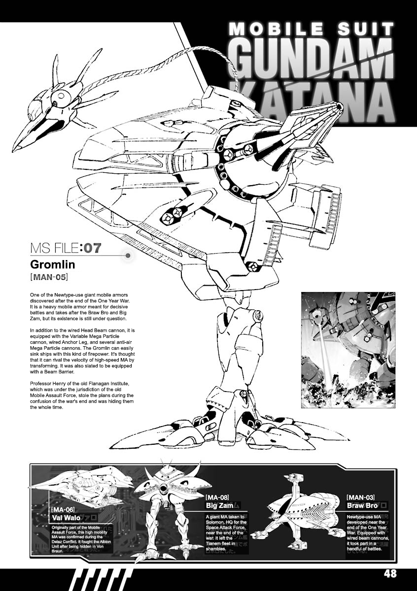 Mobile Suit Gundam Katana Always Restless Before Departure 第46页