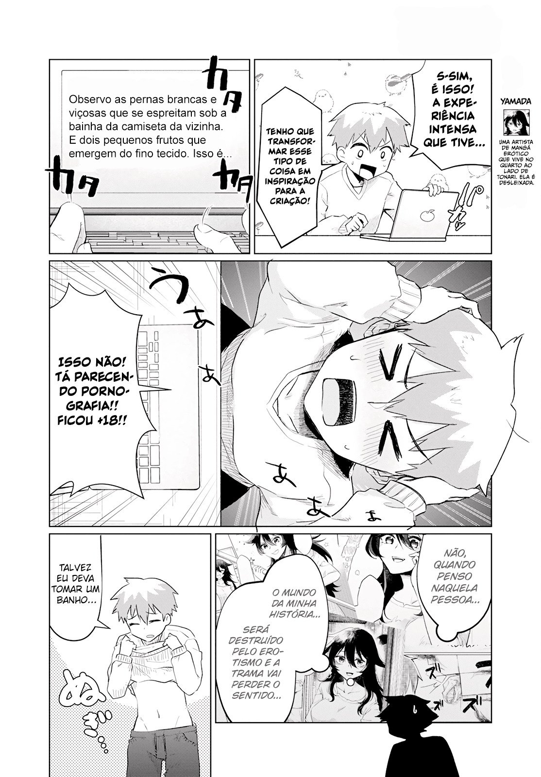 Sukidarake Dayo Yamada-san!! Preciso de Referências para o Mangá Erótico 第4页