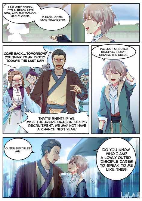 Martial God Asura Outer court disciple 第9页