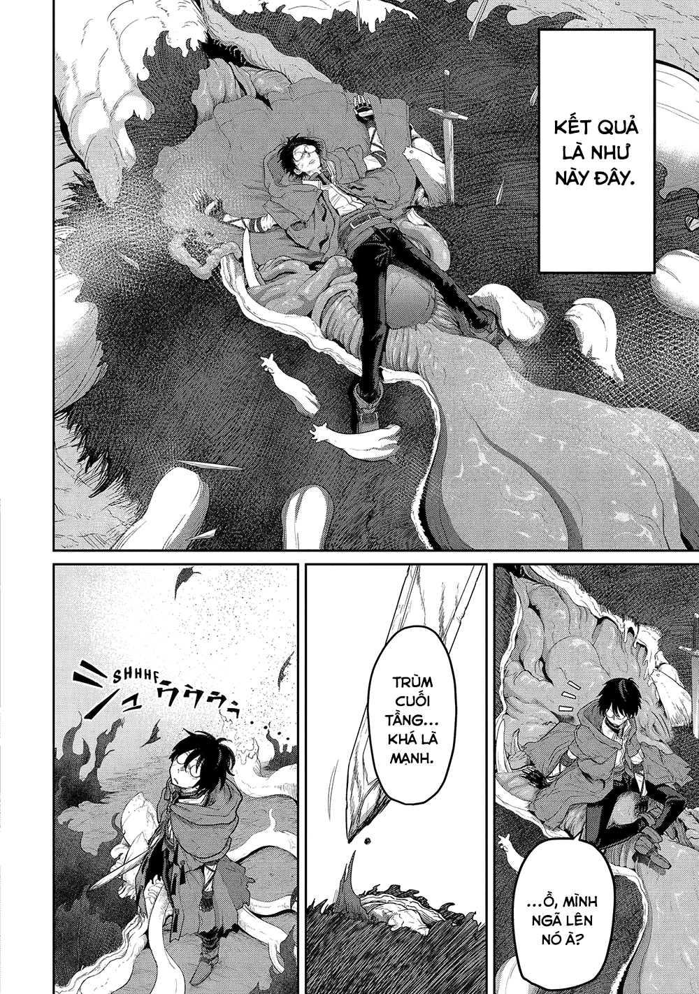 Saikou Nando Meikyuu de Party ni Okizari ni Sareta S-Rank Kenshi, Hontou ni Mayoimakutte Dare mo Shiranai Saishinbu e: Ore no Kan dato Tabun Kocchi ga Deguchi da to Omou Vol. 1 Ch. 2 第14页