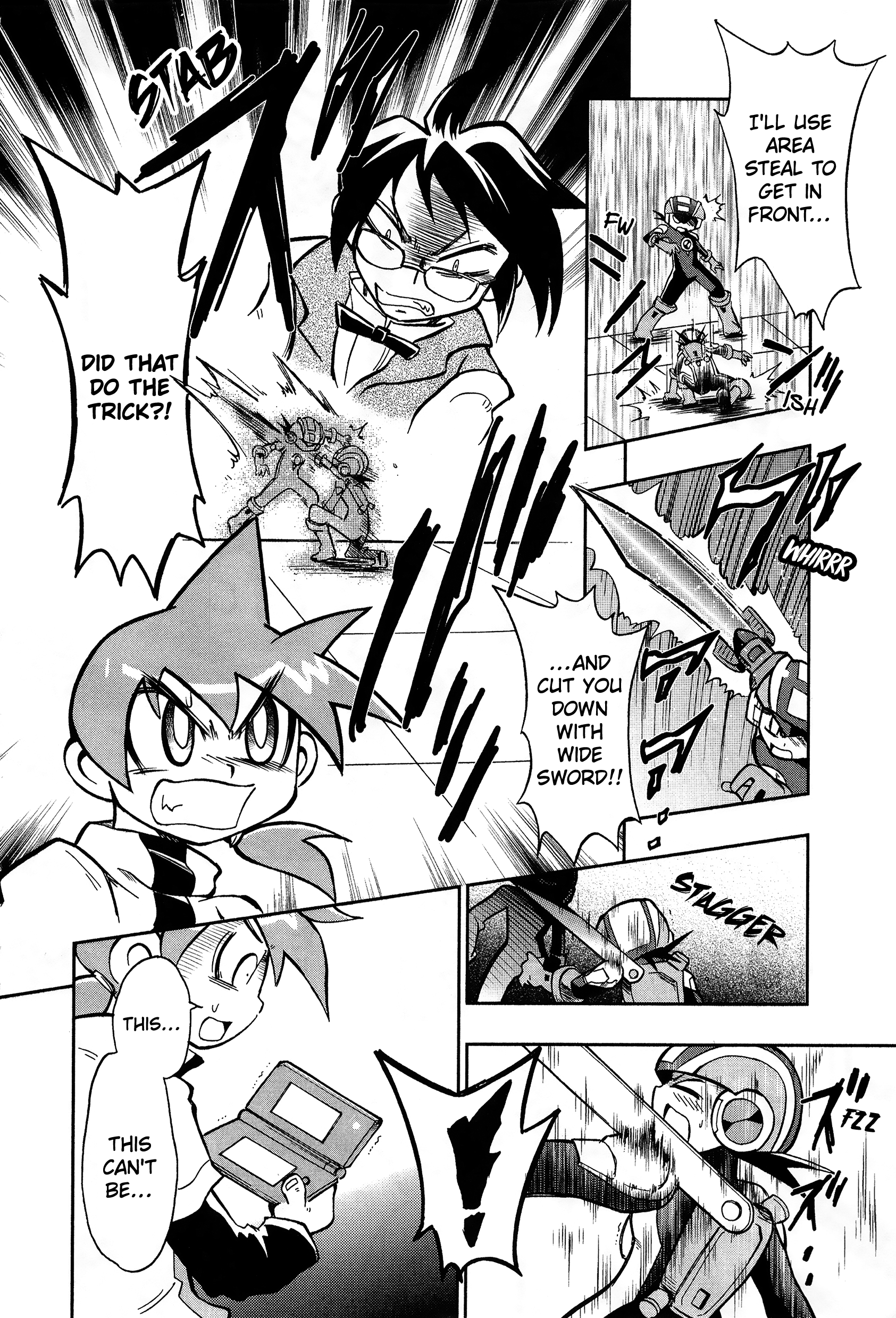 Mega Man Battle Network Operate Shooting Star VS Oneshot 第12页