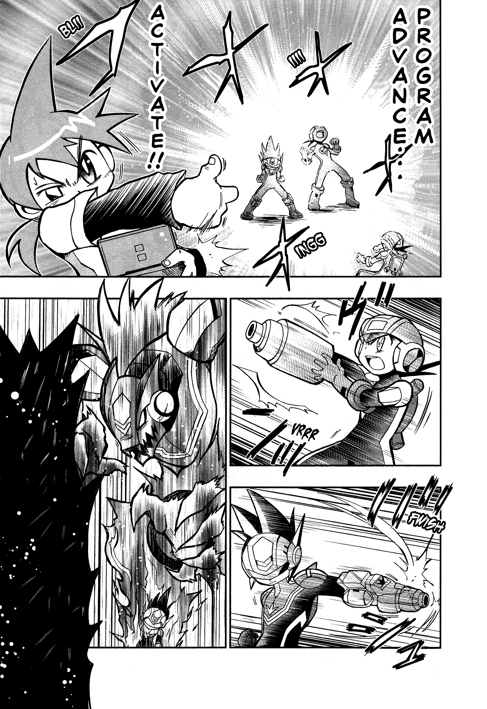 Mega Man Battle Network Operate Shooting Star VS Oneshot 第27页