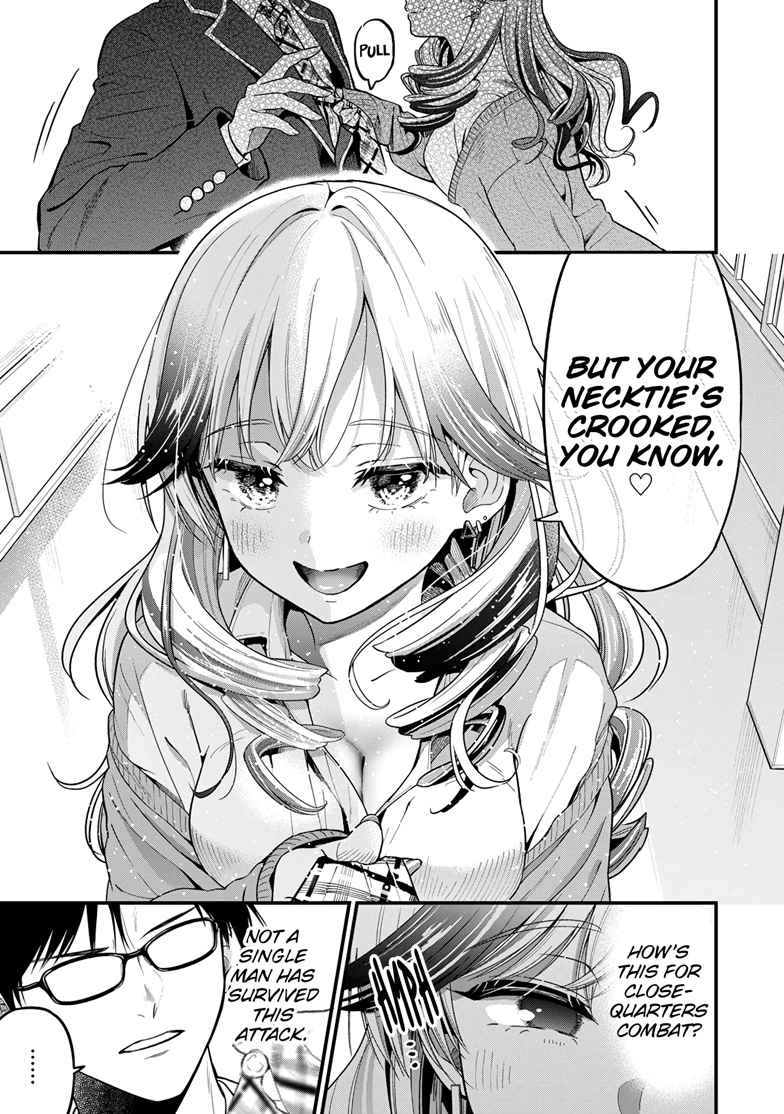 5 Seconds Before Falling in Love with a Gal: Anthology Comic Don’t seduce me, Sakihara-san! 第10页