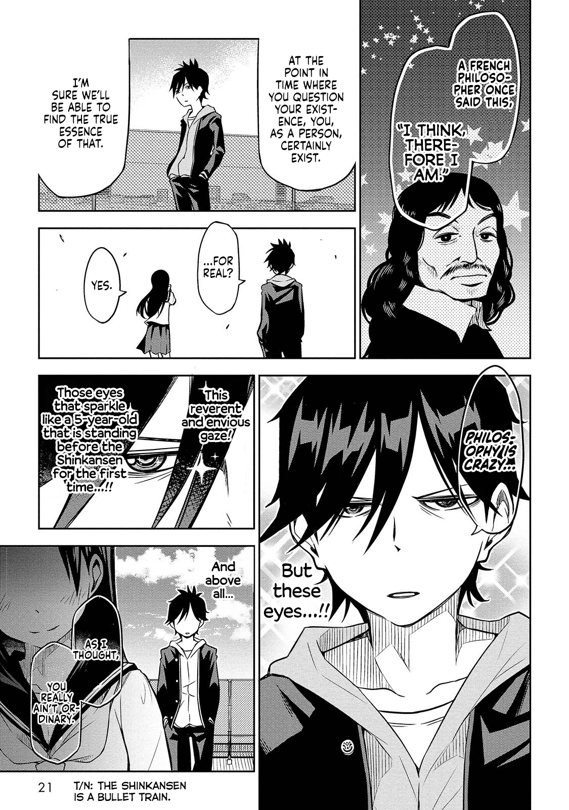 Houkago no Tetsugaku-san Raison d'être on the Rooftop 第21页