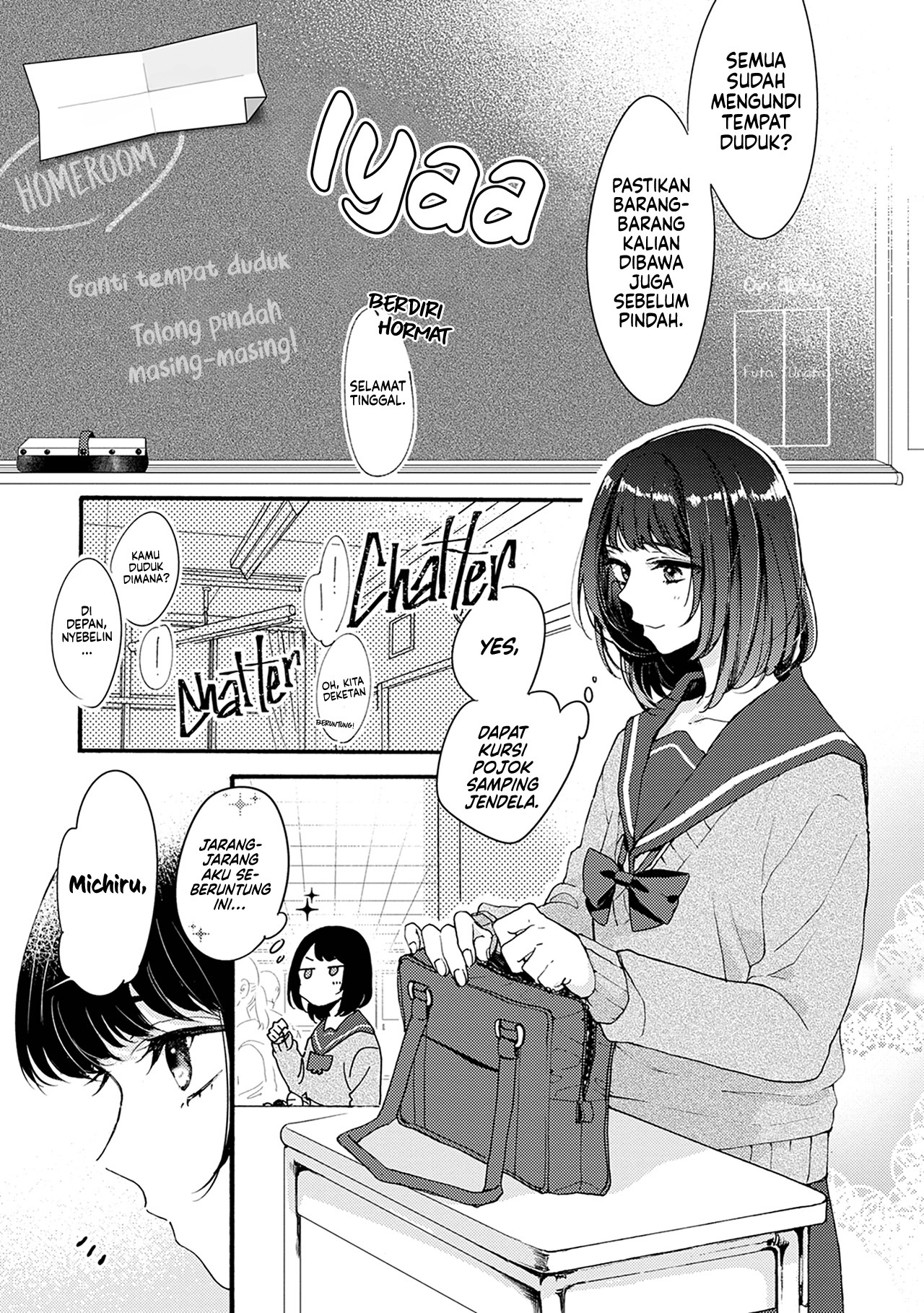 Resonant Blue—Girl's Best Time Vol. 1 Ch. 1 第5页