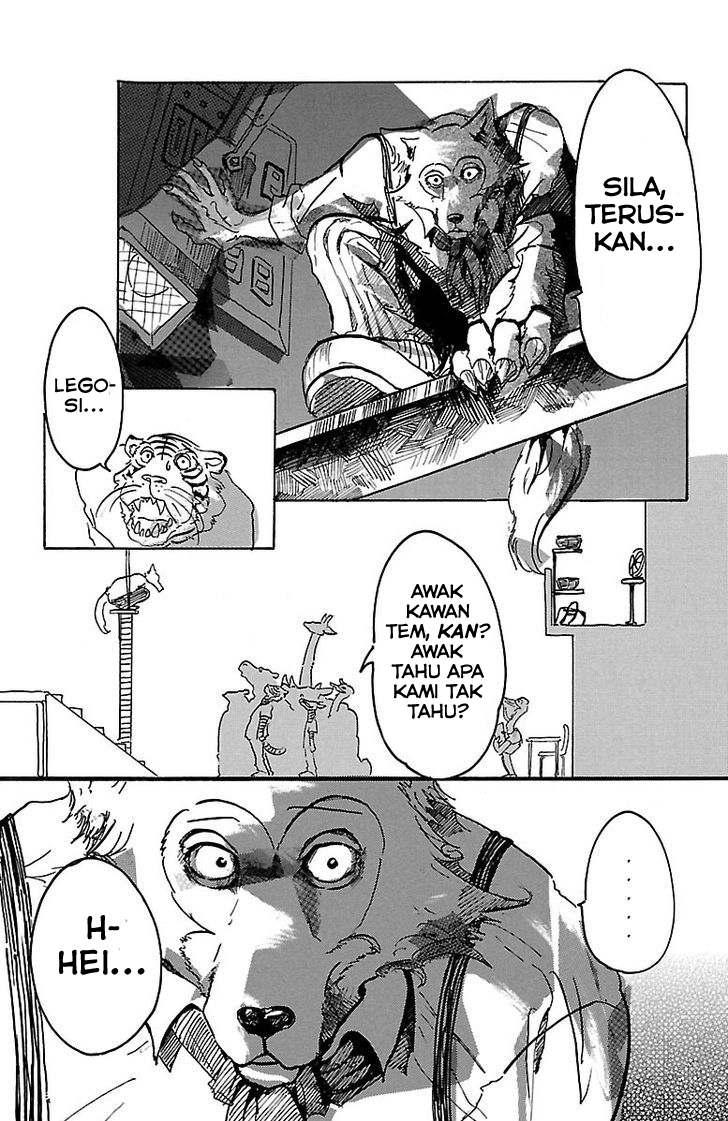 BEASTARS Kala Bulan Purnama, Kutiba Menanya Khabar 第23页