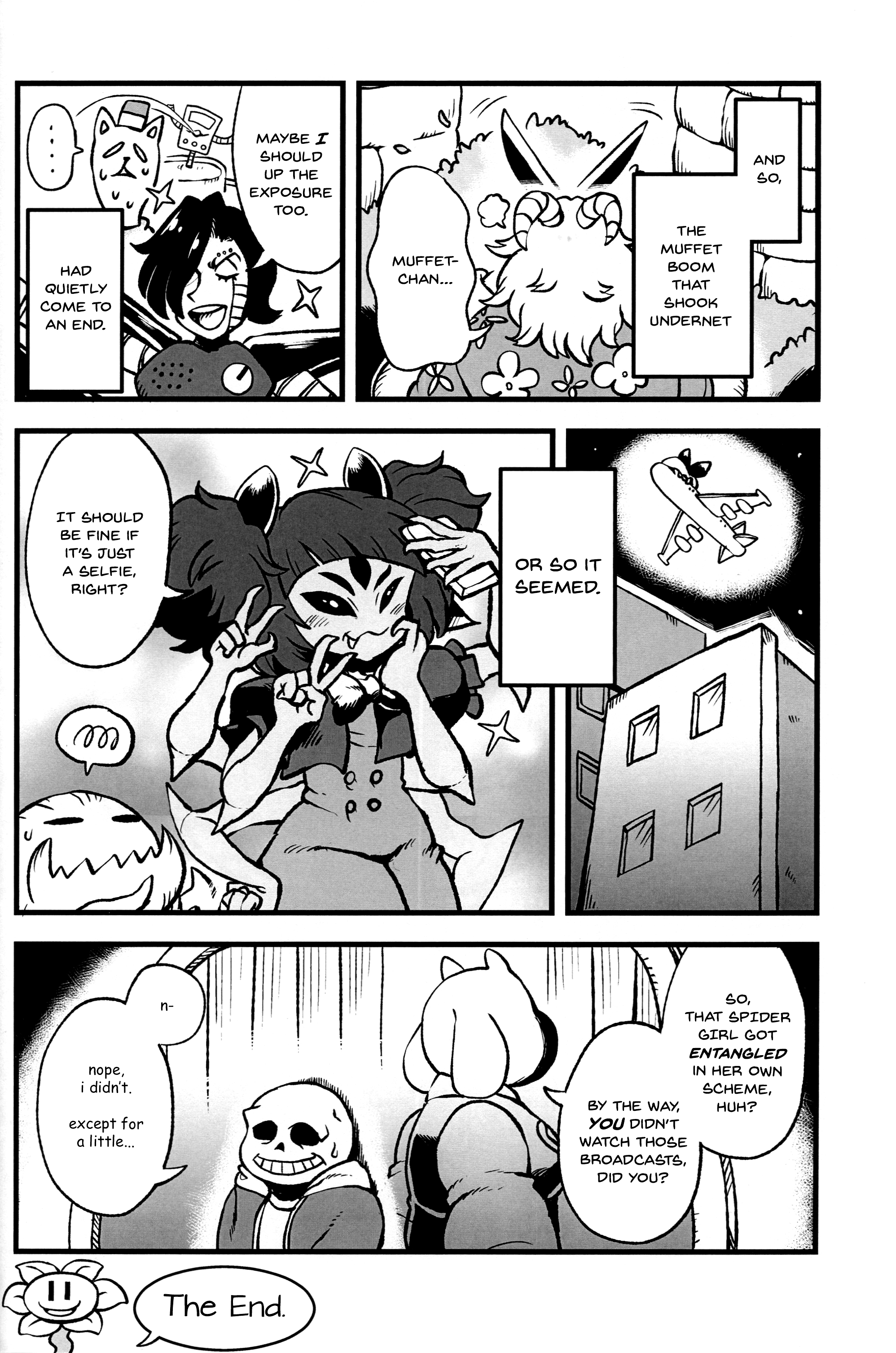 Undertale - Mayonaka no Muffet Live (Doujinshi) Oneshot 第15页