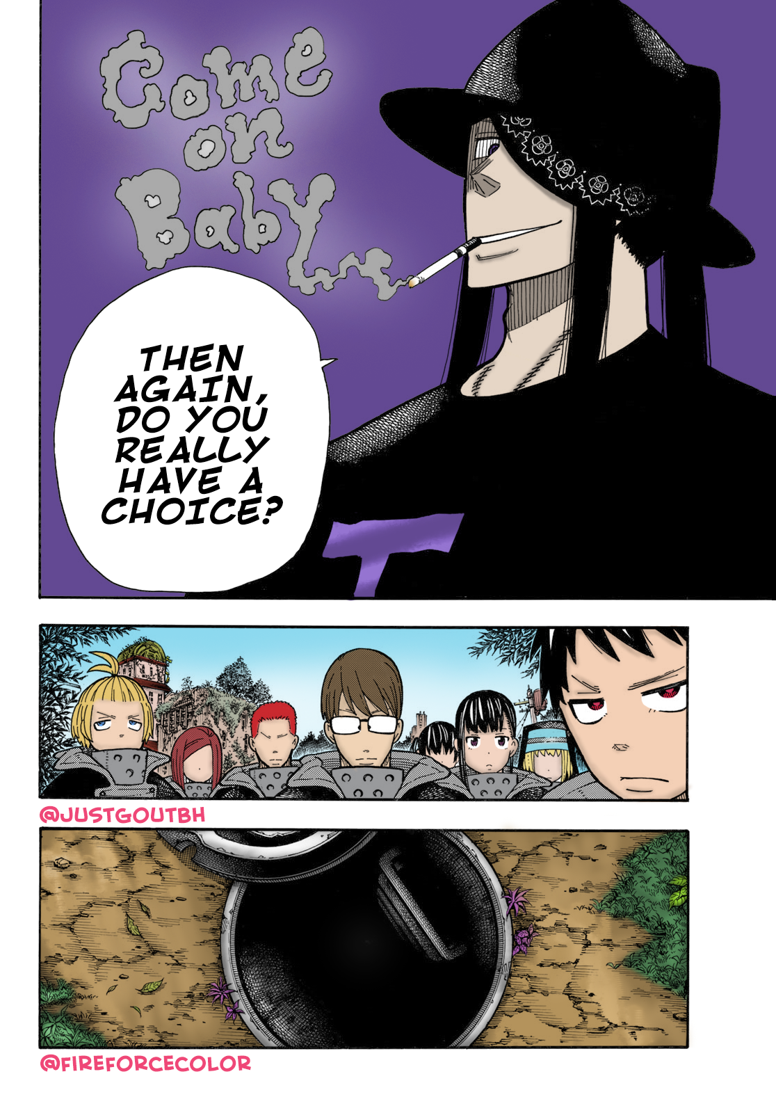 Enen no Shouboutai (Fan Colored) Secret Meeting in the Dark 第7页
