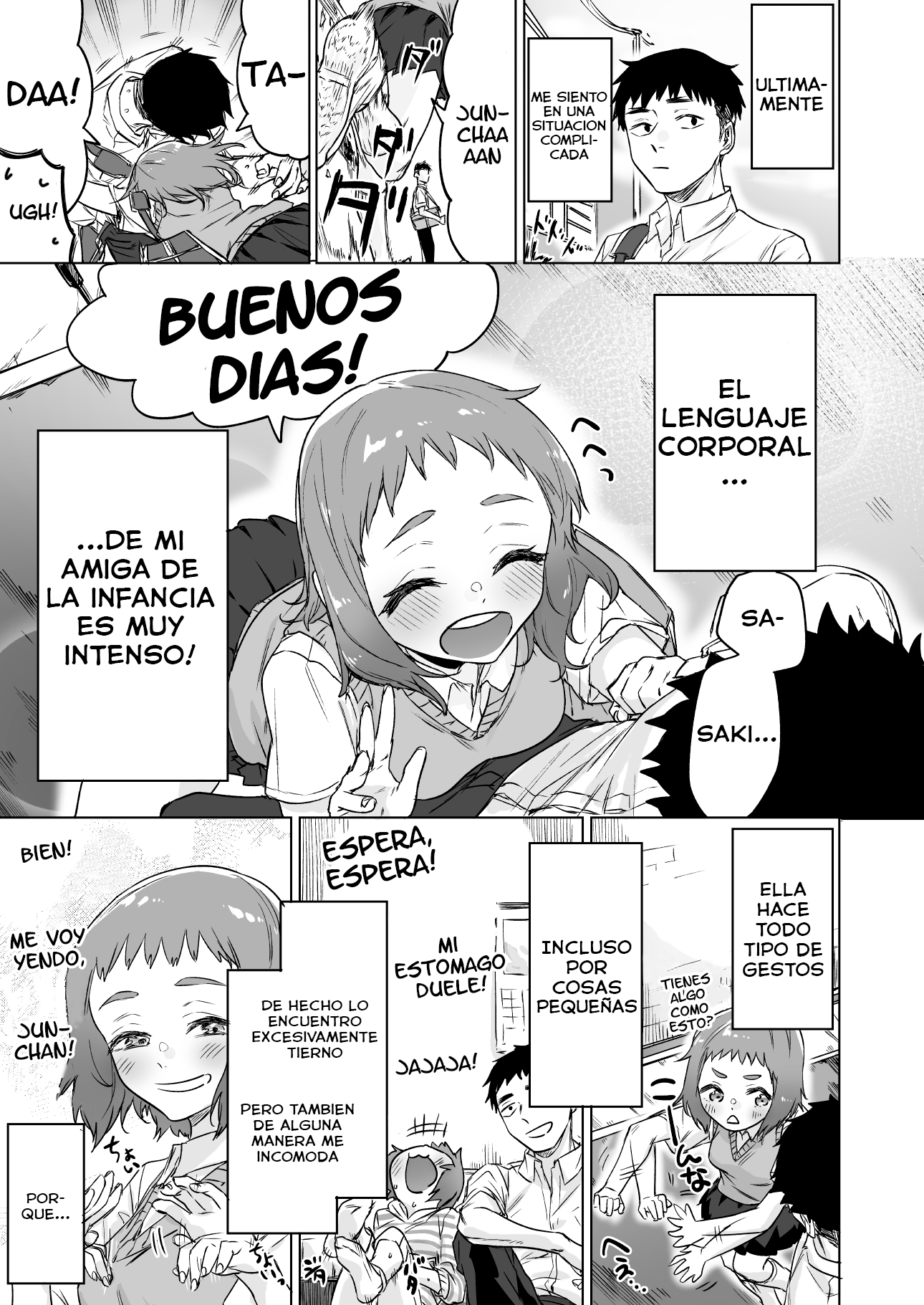 Confession Series ¡El lenguage corporal de mi amiga de la infancia es muy intenso! 第1页