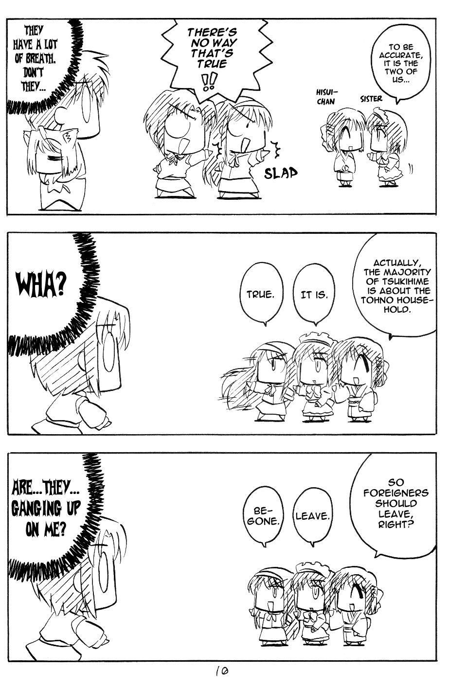 Tsukihime - Kohakuriko (Doujinshi) The Tohno Household's Daily Life 第9页
