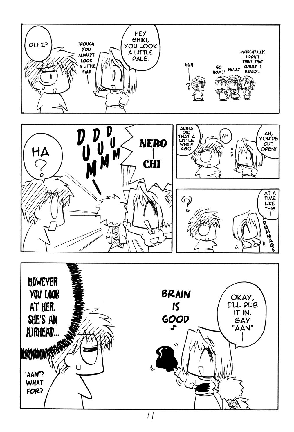 Tsukihime - Kohakuriko (Doujinshi) The Tohno Household's Daily Life 第10页