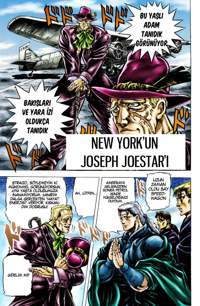 JoJo's Bizarre Adventure, Part 2: Battle Tendency (Official Colored) New York'un Joseph Joestar'ı 第2页