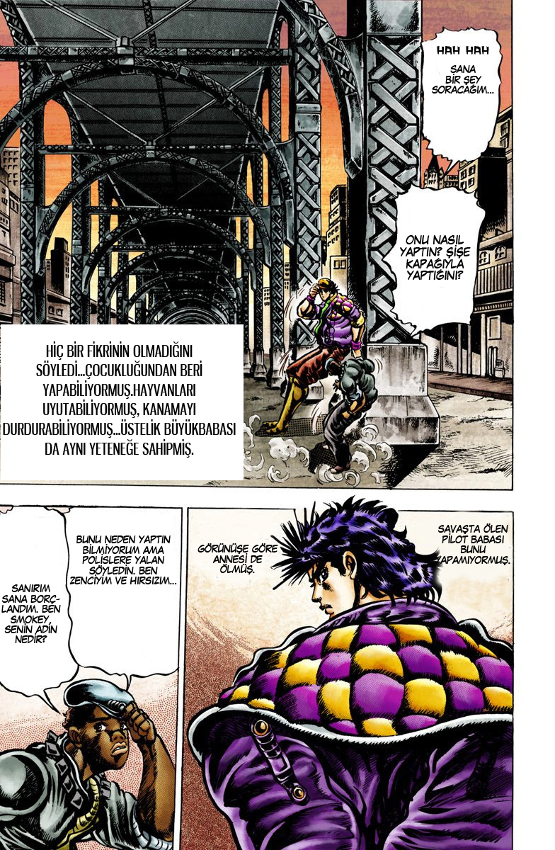 JoJo's Bizarre Adventure, Part 2: Battle Tendency (Official Colored) New York'un Joseph Joestar'ı 第17页