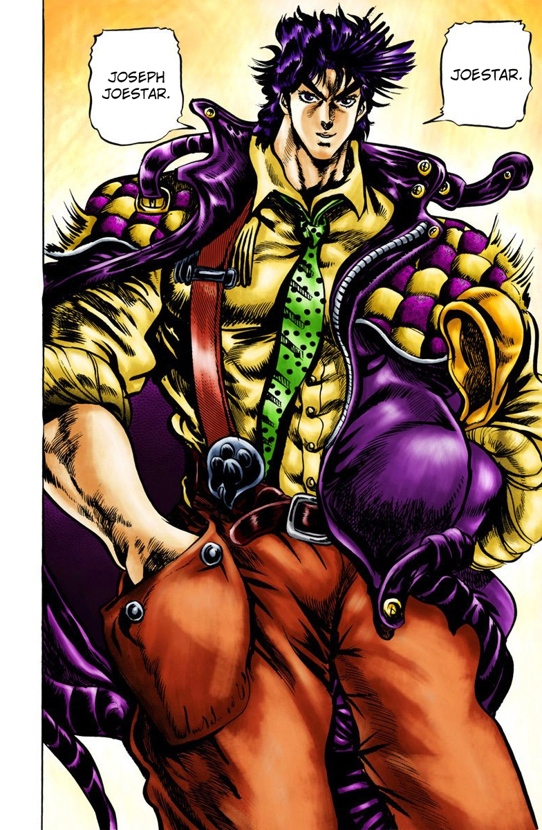 JoJo's Bizarre Adventure, Part 2: Battle Tendency (Official Colored) New York'un Joseph Joestar'ı 第18页