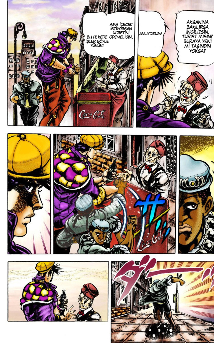 JoJo's Bizarre Adventure, Part 2: Battle Tendency (Official Colored) New York'un Joseph Joestar'ı 第6页